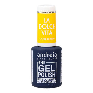 Lac de unghii gel Andreia La Dolce Vita DV4 Canary Yellow 10,5 ml