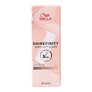 Vopsea Permanentă Wella Shinefinity Colour nr. 010/0 60 ml