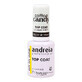 Fixator de Lac de Unghii Andreia Cotton Candy Top Coat Nº 01 Milky White 10,5 ml