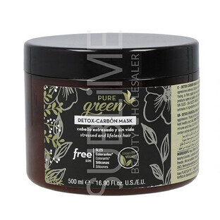 Haarmasker Pure Green Detox Carbon (500 ml)