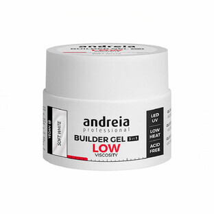Smalto per unghie in gel Builder Low Viscosity Andreia Professional Builder Bianco (44 g) Smalto per unghie in gel Builder Low Viscosity Andreia Professional Builder Bianco (44 g)