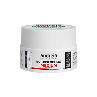 Lac de unghii gel Medium Viscosity Andreia HG0BGMVC22 Ton Deschis (22 g)