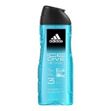 Adidas Ice Dive Douchegel voor mannen, 400 ml