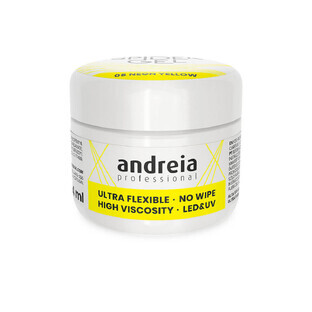 Vernis à ongles en gel Andreia Gel Spider 4 ml Neón Orange
