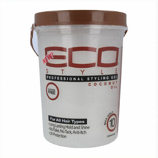 Coafat Eco Styler Gel de coafat cremă de ulei de nucă de cocos (2,36 L)