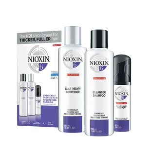 Nioxin System 6 Set Champú 150 ml + Acondicionador 150 ml + Tratamiento 40 ml