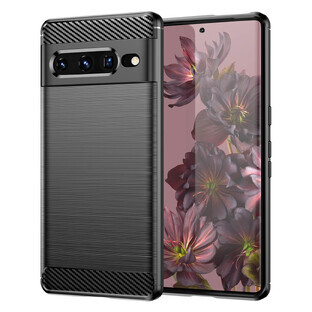 Carbon Case flexible case cover Google Pixel 7 Pro black