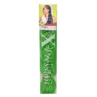 Extensions pour les Cheveux    X-Pression             Vert