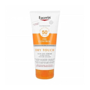 Sun Protection Gel Crema Corporal FPS 50+ Sun Protection Oil Control, 200 ml, Eucerin
