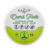Crema forte al veleno di vipera, zenzero, salice e salvia, 50 ml, Kasuf