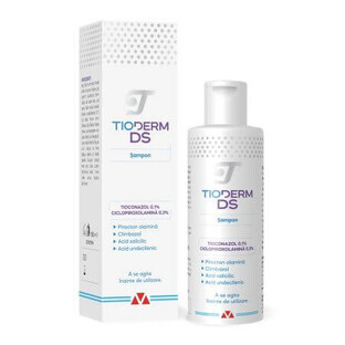 Intensives Shampoo für seborrhoische Dermatitis Tioderm DS, 150 ml, Braderm