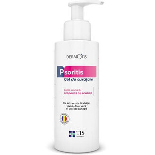 Gel limpiador facial y corporal Psoritis, 300 ml, Tis Farmaceutic