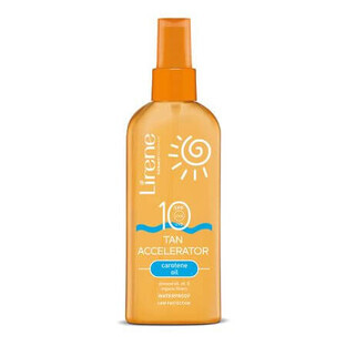 Lirene Acceleratore dell'abbronzatura con beta-carotene SPF10 Sun, 150 ml, Lirene