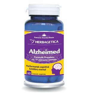 Alzheimed, 60 capsule, Herbagetica