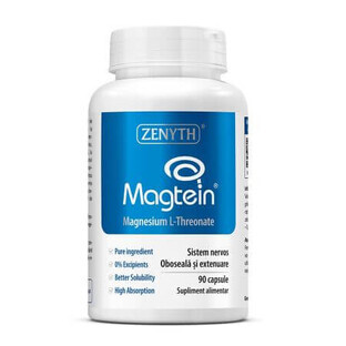 Magnésium L-Thréonate Magtein, 90 gélules, Zenyth