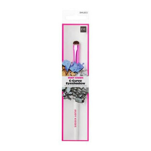Pincel de maquillaje curvo para maquillaje de ojos, 1 pieza, Kiss