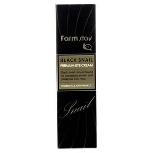 Crema contorno occhi con estratto di lumaca nera, 50 ml, Farmstay