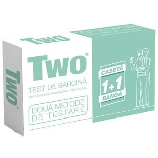 Belastingstestcassette plus tape, 2 stuks, Twee