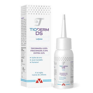 Loción intensiva para dermatitis seborreica Tioderm DS, 50 ml, Braderm