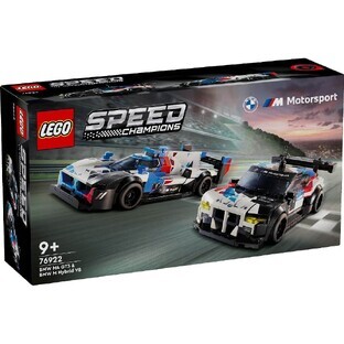 Racewagens BMW M4 GT3 en BMW M Hybrid V8, 9 jaar+, 76922, Lego Speed
