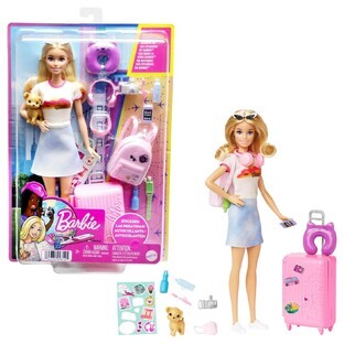 Bambola da viaggio Malibu, 3 anni+, Barbie