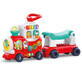 Petit train 4 en 1, 1 an et plus, Rouge, Hola