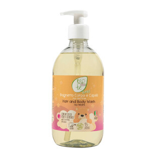 Shampooing et gel douche sans larmes aux baies Baby, 500 ml, Bioconte