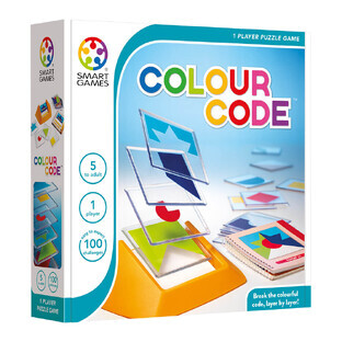 Logic game with 100 challenges Colour Code, 5 years+, Smart Games