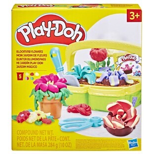 Blooming Garden Set, 3 años+, Play-Doth