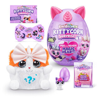 Peluche KittyCorn Surprise S2, 3 ans et +, différents modèles, Rainbocorns