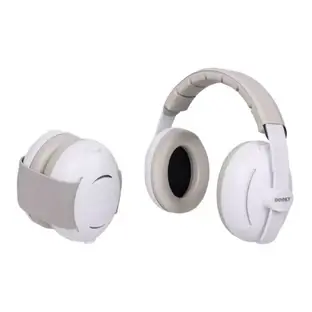 Cuffie Dooky 2 in 1, Bianco, Dooky
