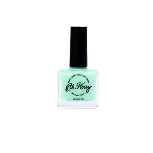 Esmalte de uñas para niños, Cream Fluro Green, 11 ml, Oh Flossy