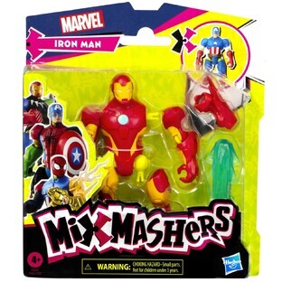 Marvel Avengers Iron Man Iron Man MixMashers, 12 cm, 4 anni+, Hasbro