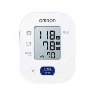 Tensiómetro de brazo totalmente automático, tecnología M2 Intellisense, Omron