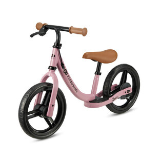 Bicicleta fara pedale Space, 2 ani+, Dark Pink, Kinderkraft