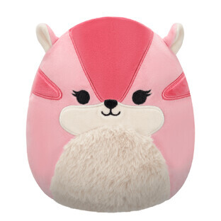 Squishmallows pluche knuffel Eekhoorn Dianalee, 19 cm, 3 jaar+, Squishmallows