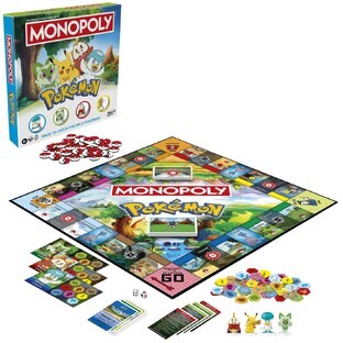 Game Monopoly Pokemon Edition, 8 years+, Hasbro