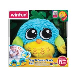 Peluche Oiseau, + 6 mois, Winfun