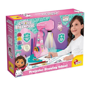 Proiector pentru desen, 4 ani+, Gabby's Dollhouse, Lisciani