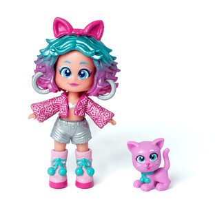 Papusa  Katie si Stella Pets Party, 3 ani+, Kookyloos