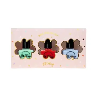 Lote de 3 esmaltes de uñas Adventure para niños, 3 x 11 ml, Oh Flossy