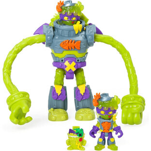 Robot Trasher figura de acción, 3 años+, Superthings