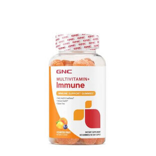 Multivitamine + Immuunsysteem, 60 geleitjes, GNC