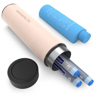 Roze kwarts Roze Kekhealth Odyssey Compact Draagbare Thermosfles voor Insuline, 1 stuk, Disoncare