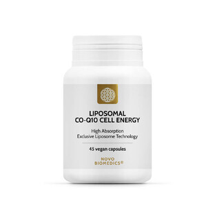 Liposomal CO-Q10 Cell Energy, 45 gélules, Novo Biomedics