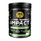 Pre-Workout Impact with green seafood flavor, 400 g, Gold Nutrition