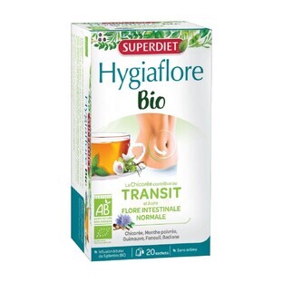 Superdiet Hygiaflore Transit Infusion Bio 20 Sachets