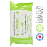 Alphanova Bébé Bebe Salviette biodegradabili all'Oliva X60
