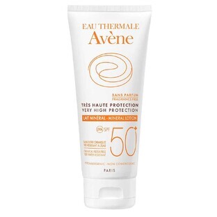 Avène Solari Ultra High Protection Mineral Milk for Intolerant Skin Spf50+ 100ml