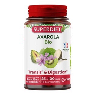 Superdiet Axarola Mauve Bio 100 Comprimés